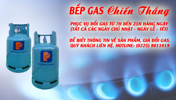 Thông tin đổi gas